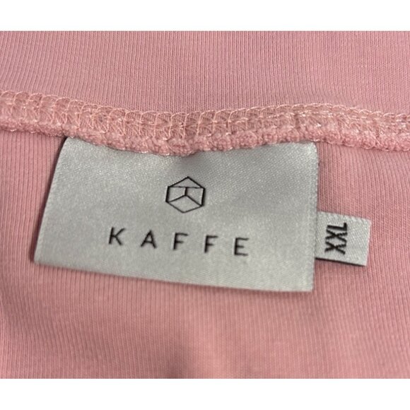 Kaffe Womens Penny Skirt XXL Pretty in Pink Stretch Cotton Blend - Picture 2 of 7